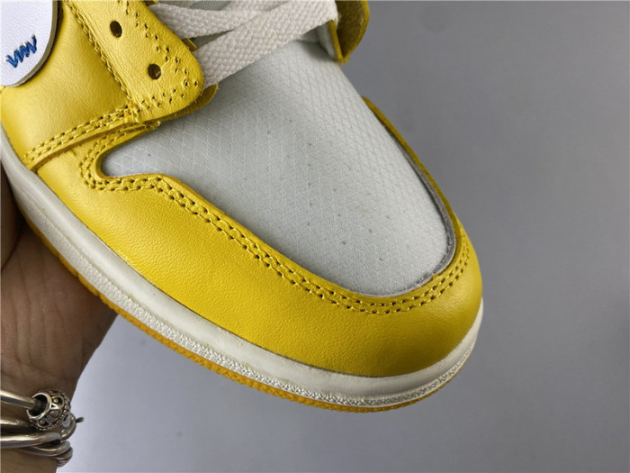 AIR JORDAN 1 X OFW NRG WHITE YELLOW AQ0818 149