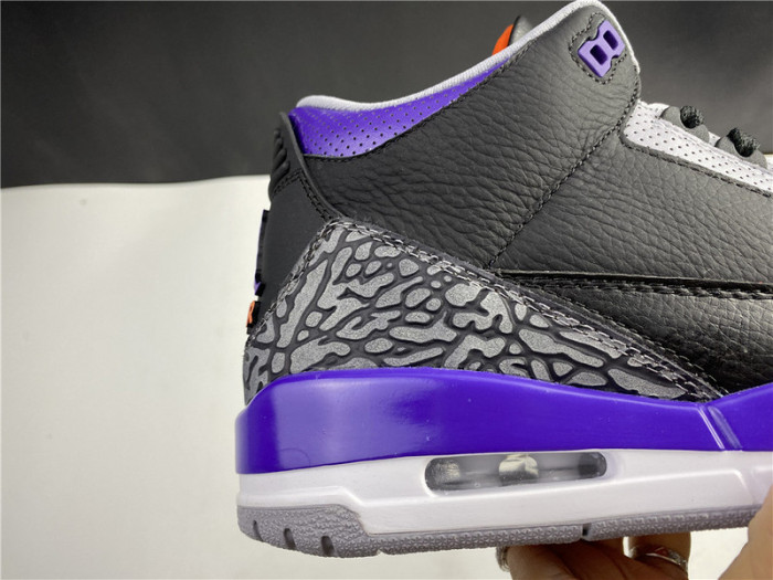 Air Jordan 3 Retro Black Court Purple CT8532-050