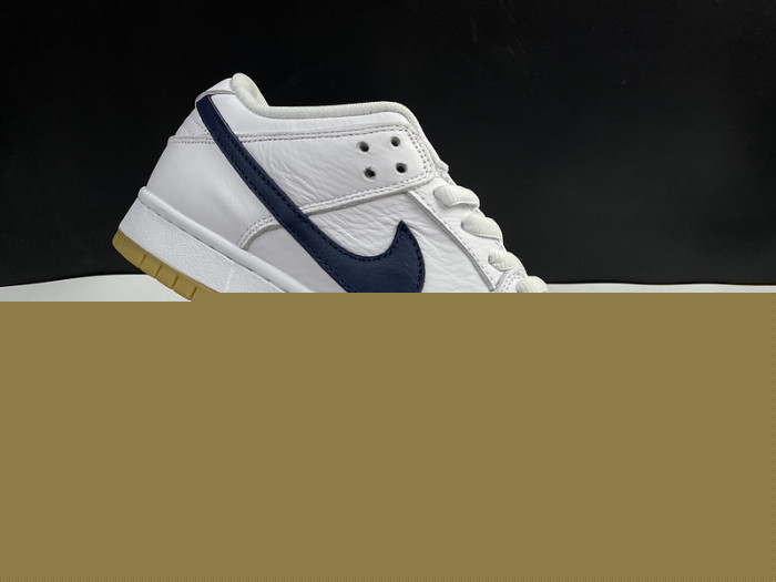 Nike SB Dunk Low Orange Label White Navy CZ2249-100