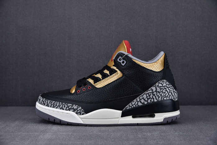 Air Jordan 3 WMNS Black Gold CK9246-067