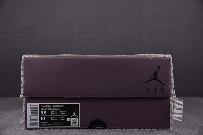 A Ma Maniere x Air Jordan 4 Violet Ore DV6773-220