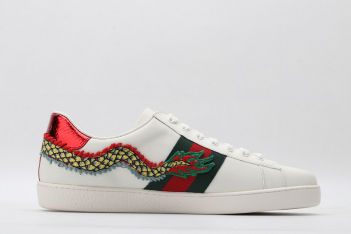 Gu66 Ace Embroidered Low-Top Sneaker