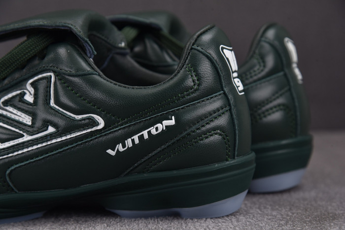 Lou1su1tt Footprint Soccer Green White