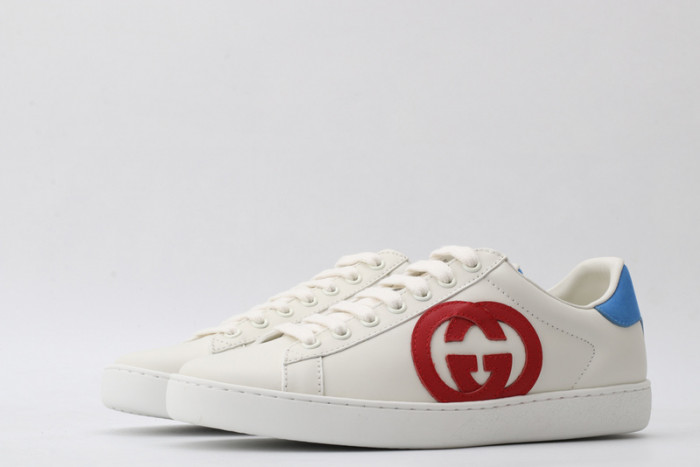 Gu66 Ace Embroidered Low-Top Sneaker 431942A38G09066