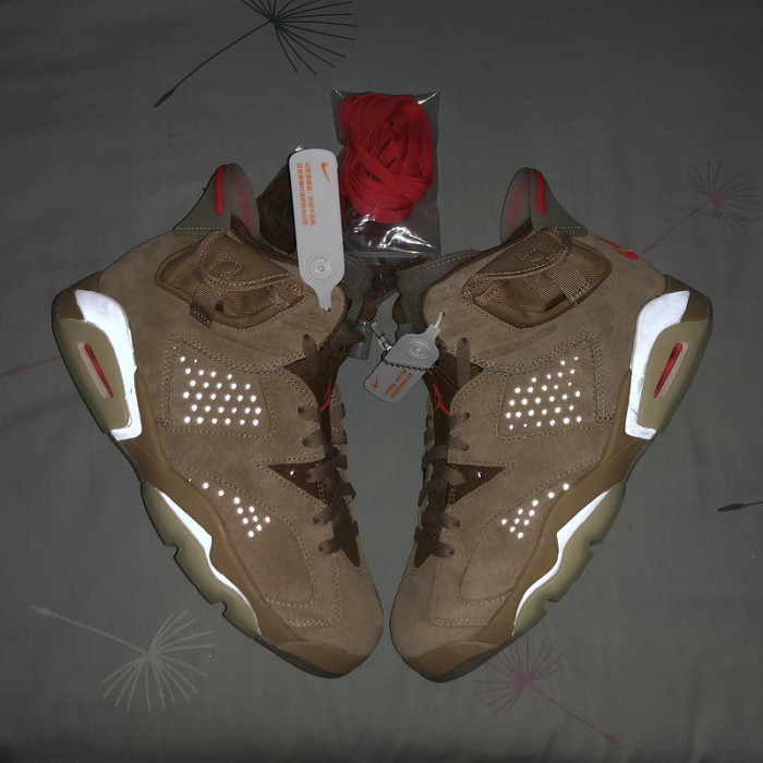 Travis Scott x Air Jordan 6 “British Khaki” DH0690-200