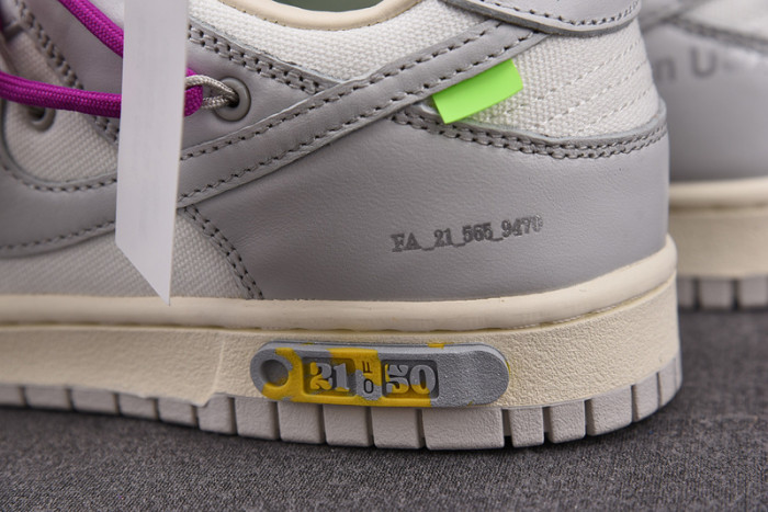 Nike Dunk Low OFW Lot 21 DM1602-100