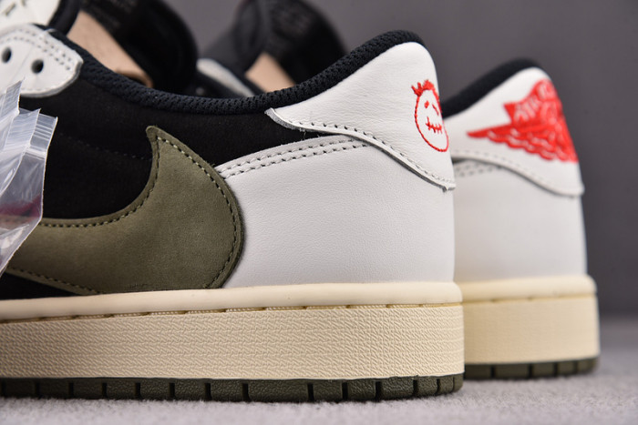 Travis Scott x Air Jordan 1 Low OG Olive DZ4137-106