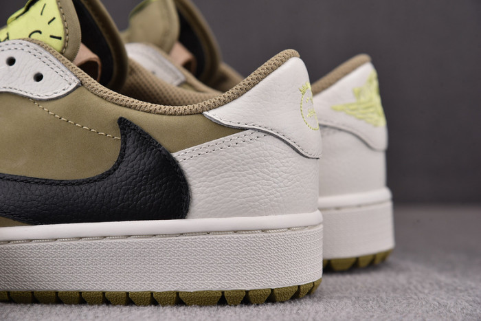 Air jordan 1 Retro Low Golf Travis Scott Neutral Olive FZ3124-200