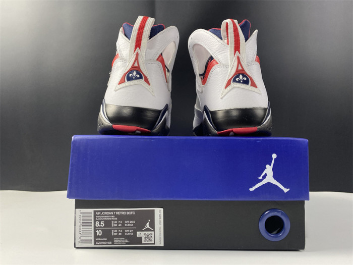 Air Jordan 7 Retro BCFC Paris Saint-Germain PSG (2021) CZ0789-105