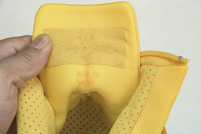 NIKE Air Fear Of God 1 Yellow AR4237-700