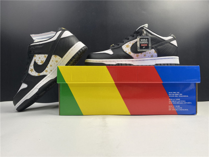 nike sb dunk low S*p*e stars black (2021) dh3228-102