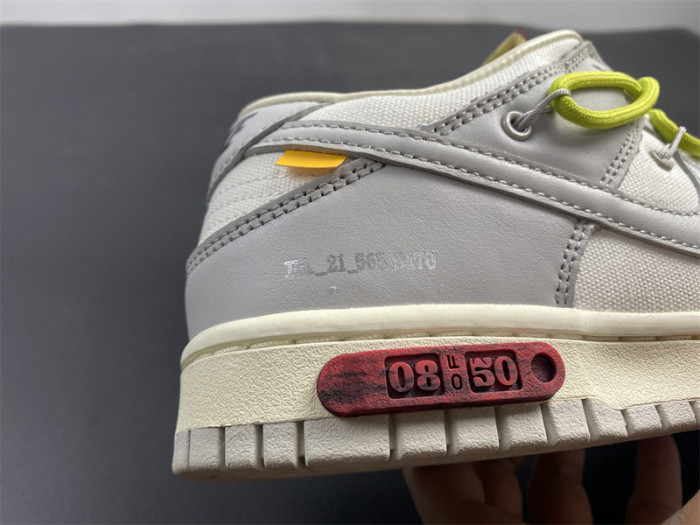 Nike Dunk Low OFW Lot 8 DM1602 106