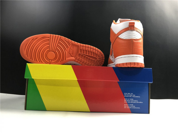 nike sb dunk high S*p*e orange 307385-181