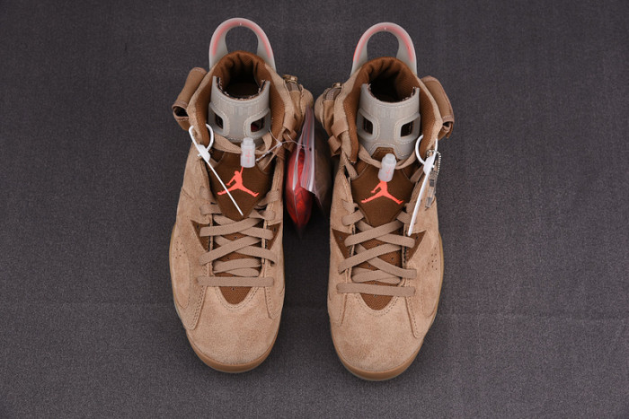 Travis Scott x Air Jordan 6 “British Khaki” DH0690-200