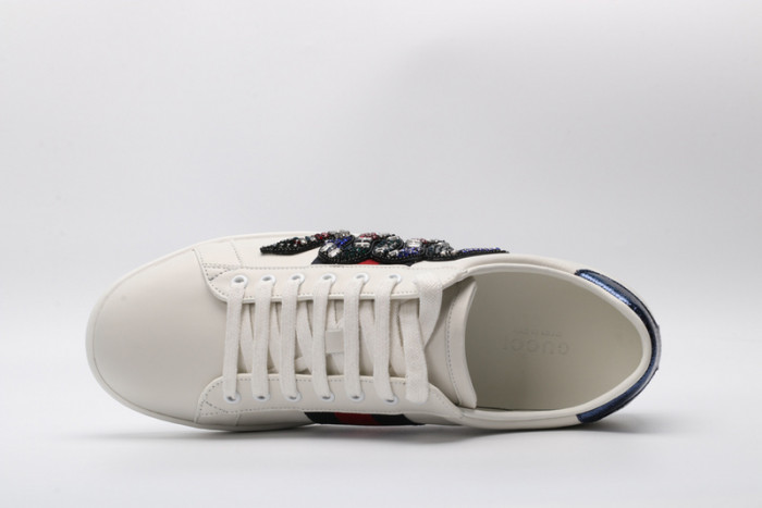 Gu66 Ace Embroidered Low-Top Sneaker