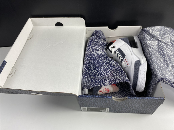 Air Jordan 3 Retro SE Fire Red Denim (2020) JAPAN VERSION CZ6431 100