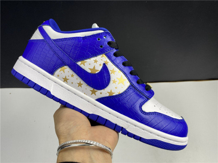 nike sb dunk low S*p*e stars hyper royal (2021) dh3228-100