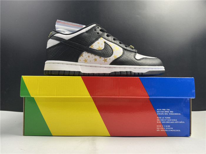 nike sb dunk low S*p*e stars black (2021) dh3228-102