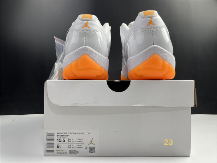 Air Jordan 11 Retro Low Bright Citrus AH7860-139