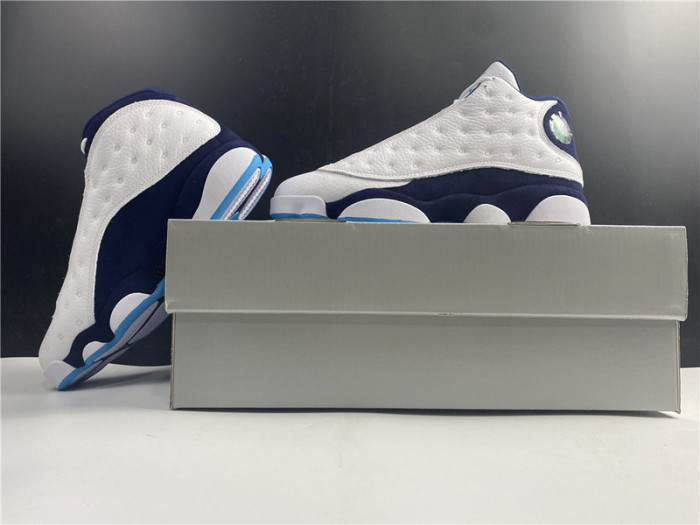 Air Jordan 13 Retro White Obsidian Powder Blue 414571-144