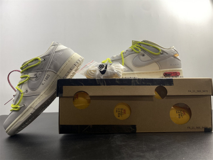 Nike Dunk Low OFW Lot 8 DM1602 106