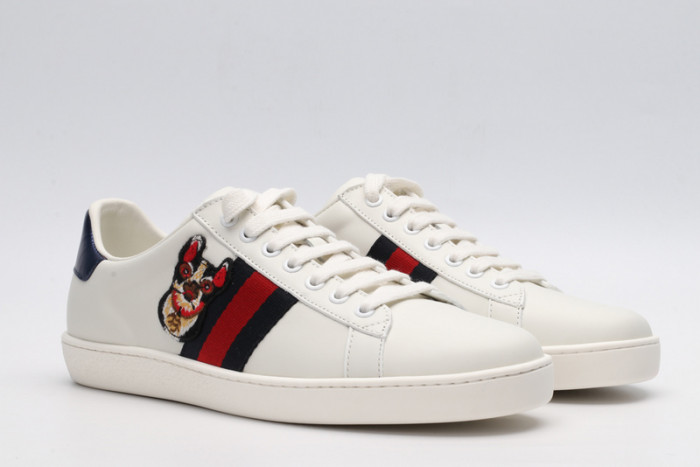 Gu66 Ace Embroidered Low-Top Sneaker