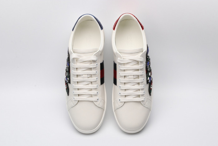 Gu66 Ace Embroidered Low-Top Sneaker