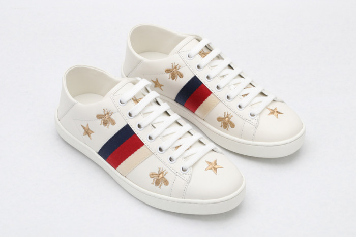 Gu66 Ace Embroidered Low-Top Sneaker