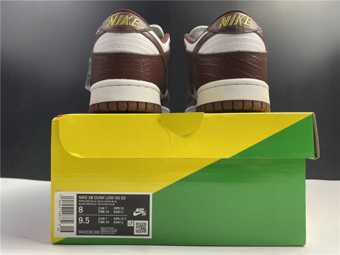 nike sb dunk low S*p*e stars barkroot brown (2021) dh3228-103