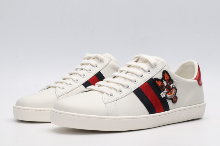 Gu66 Ace Embroidered Low-Top Sneaker