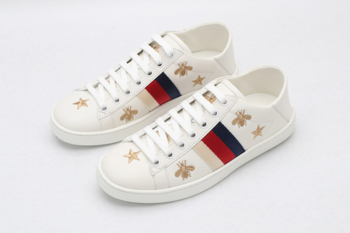 Gu66 Ace Embroidered Low-Top Sneaker