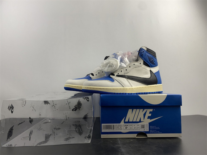 Travis Scott x Fragment x Air Jordan 1 High OG SP Military Blue DH3227-105
