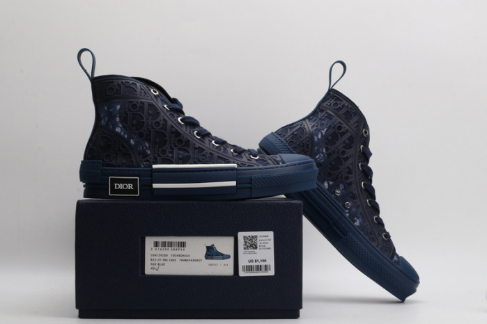 D10R B23 Oblique High Top Sneaker