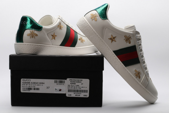 Gu66 Ace Embroidered Low-Top Sneaker