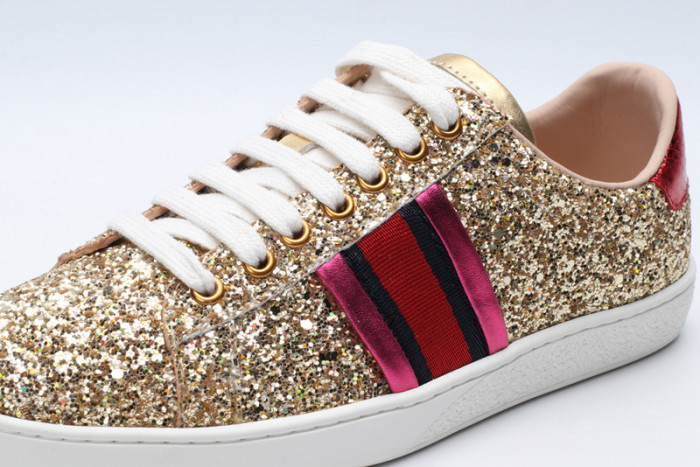 Gu66 Ace Embroidered Low-Top Sneaker