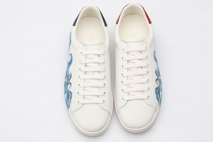 Gu66 Ace Embroidered Low-Top Sneaker
