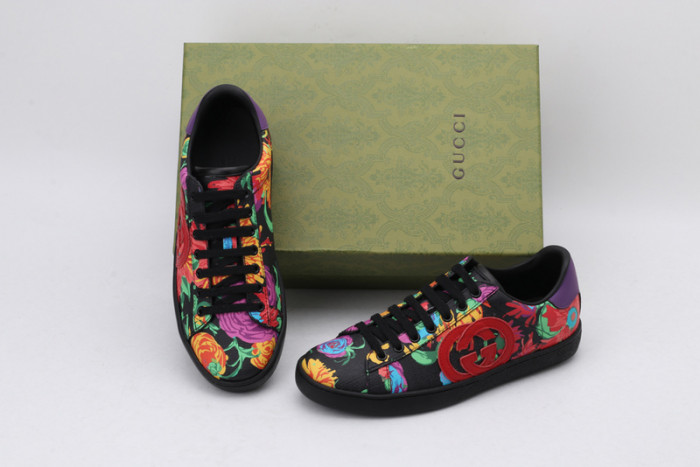 Gu66 Ace Embroidered Low-Top Sneaker