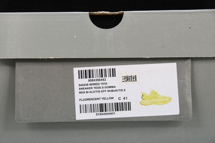 BLCG Track Trainer fluorecent yellow 542436 W3RD2 7510