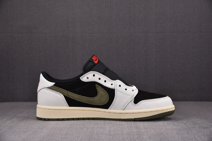 Travis Scott x Air Jordan 1 Low OG Olive DZ4137-106