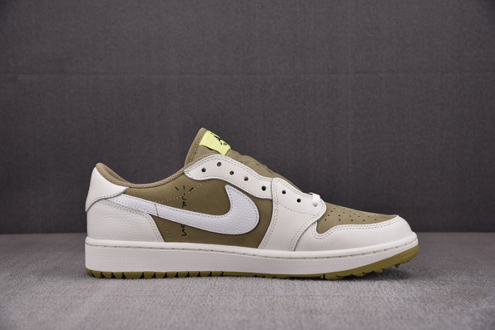 Air jordan 1 Retro Low Golf Travis Scott Neutral Olive FZ3124-200