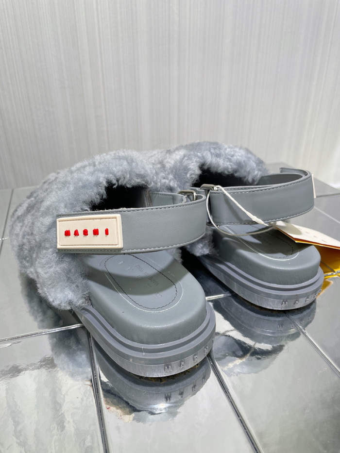 Marni Fur slides