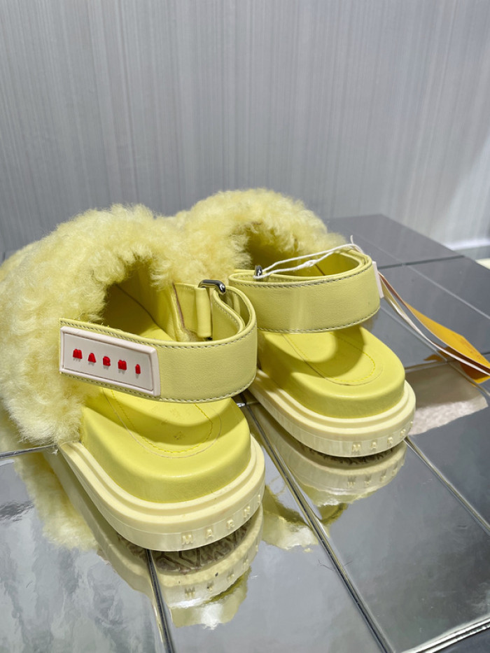Marni Fur slides