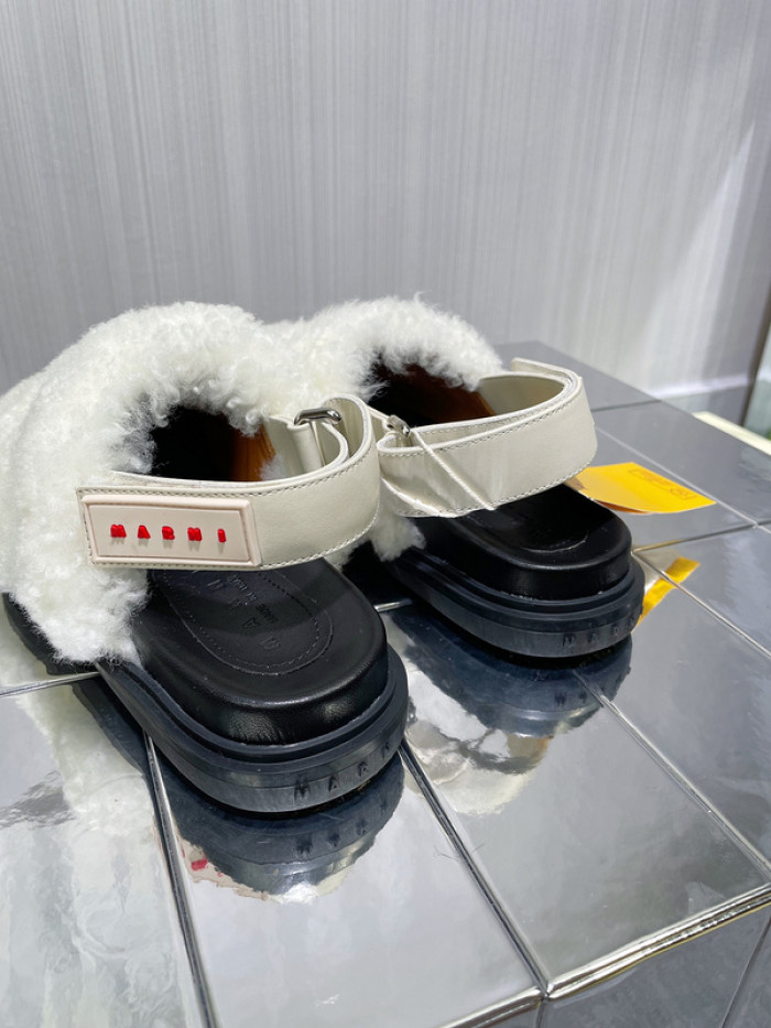 Marni Fur slides