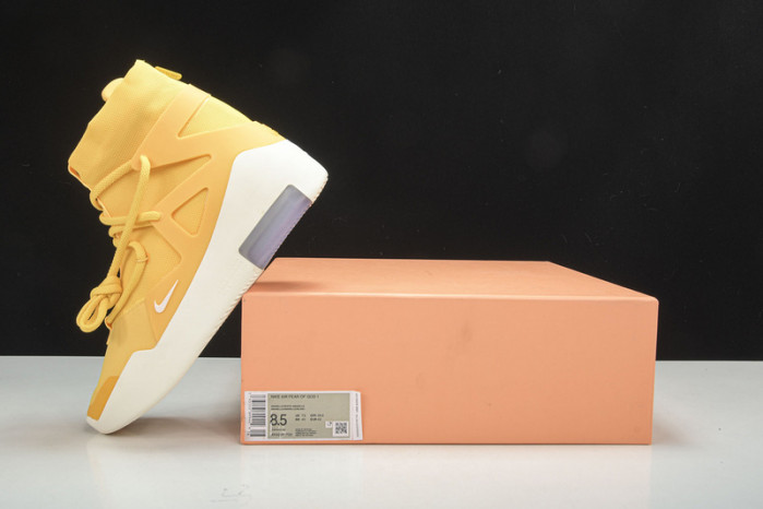 NIKE Air Fear Of God 1 Yellow AR4237-700