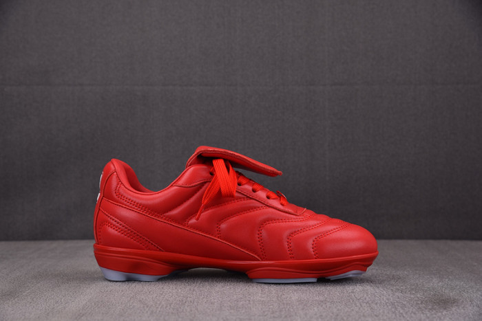 Lou1su1tt Footprint Soccer Red White