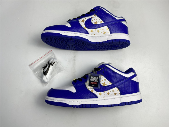 nike sb dunk low S*p*e stars hyper royal (2021) dh3228-100