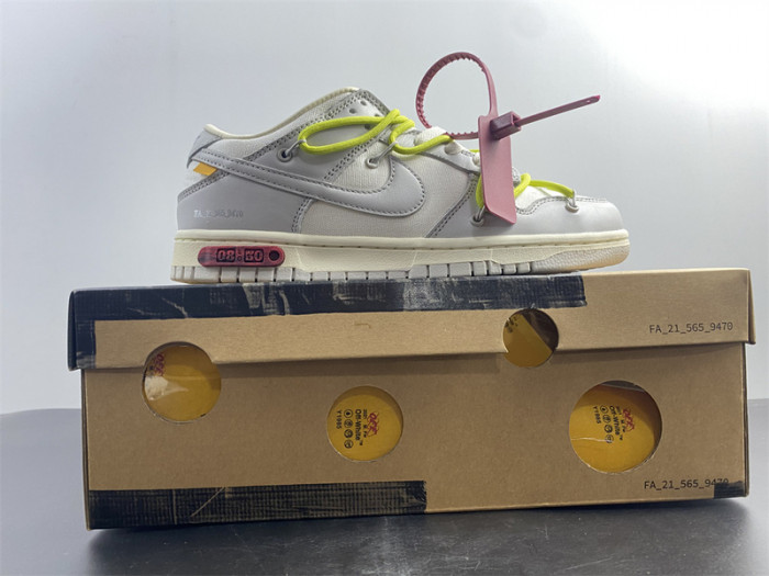 Nike Dunk Low OFW Lot 8 DM1602 106