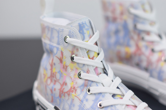 D10R B23 Oblique High Top Sneakers L02N4