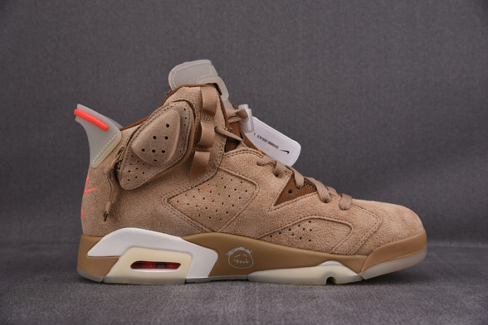 Travis Scott x Air Jordan 6 “British Khaki” DH0690-200
