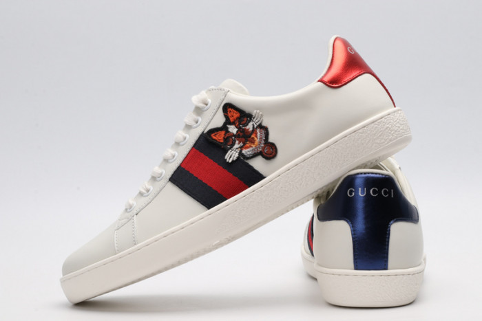 Gu66 Ace Embroidered Low-Top Sneaker
